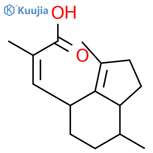 (Z)-3-(3,7-dimethyl-2,4,5,6,7,7a-hexahydro-1H-inden-4-yl)-2-methyl-pro p-2-enoic acid structure