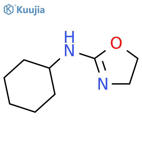 2-Oxazolamine,N-cyclohexyl-4,5-dihydro- structure