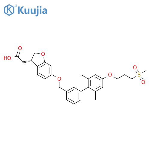 Fasiglifam structure