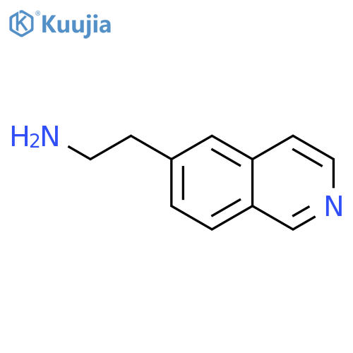 2-(6-isoquinolinyl)ethanamine structure