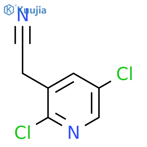 2,5-Dichloropyridine-3-acetonitrile structure