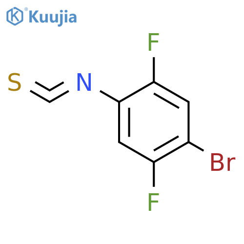 4-Bromo-2,5-difluorophenyl isothiocyanate structure
