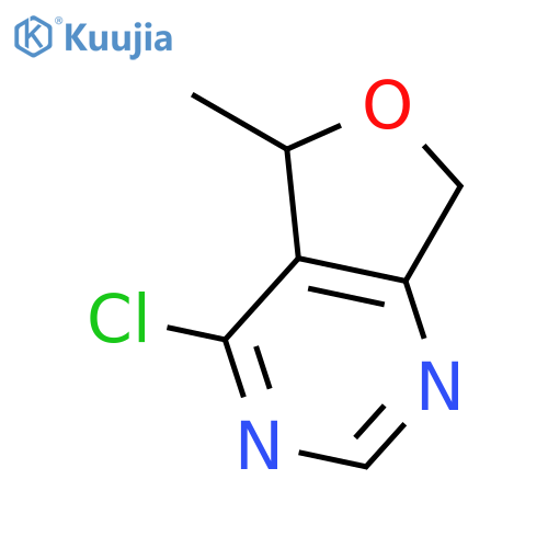 4-chloro-5-methyl-5,7-dihydrofuro[3,4-d]pyrimidine structure