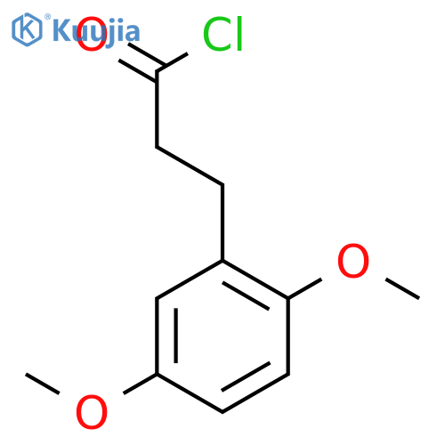 2,5-Dimethoxy-benzenepropanoyl Chloride structure