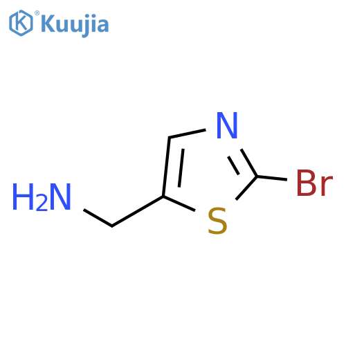 (2-bromo-1,3-thiazol-5-yl)methanamine hydrochloride structure