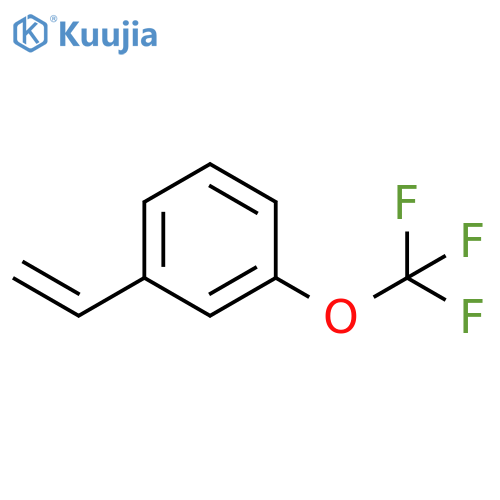 1-ethenyl-3-(trifluoromethoxy)benzene structure
