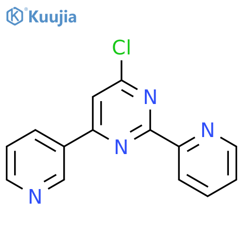 4-Chloro-2-(pyridin-2-yl)-6-(pyridin-3-yl)-pyrimidine structure
