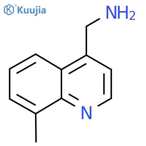 (8-Methylquinolin-4-yl)methanamine structure