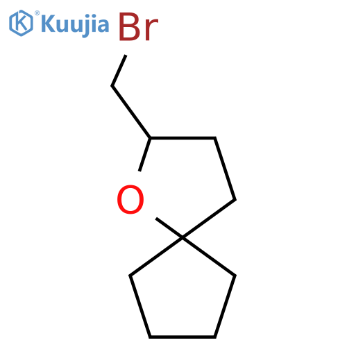 2-(Bromomethyl)-1-oxaspiro4.4nonane structure