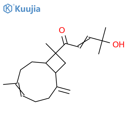 15-Hydroxy-4,8(19),13-xeniaphyllatrien-12-one; (4E,13E)-form structure
