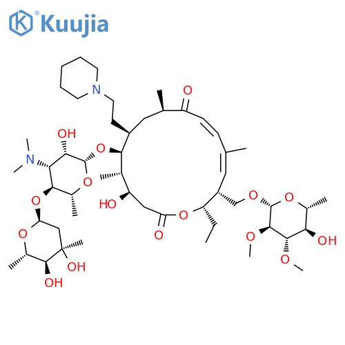 20-Deoxo-20-(1-piperidinyl)tylosin structure