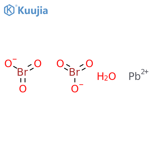 Bromic acid, lead(2+)salt, monohydrate (8CI,9CI) structure
