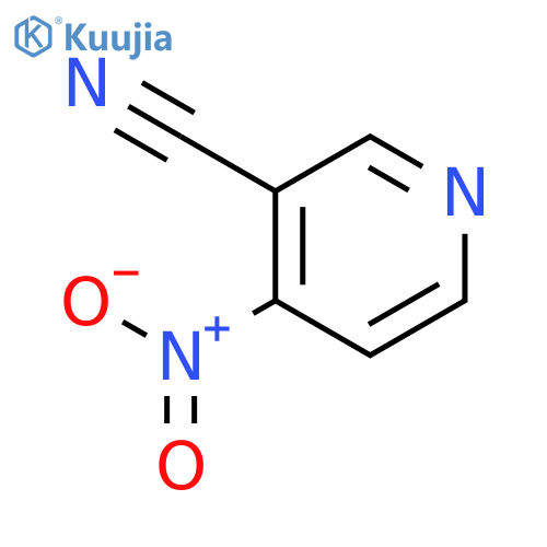 4-nitropyridine-3-carbonitrile structure