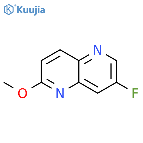7-fluoro-2-methoxy-1,5-Naphthyridine structure