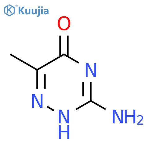 3-amino-6-methyl-4,5-dihydro-1,2,4-triazin-5-one structure