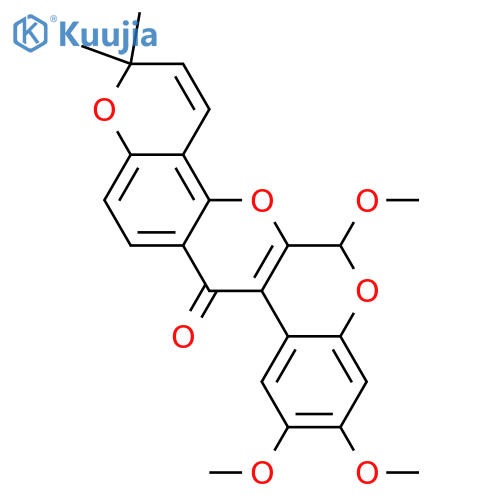 Deguelin; (-)-form, 13-Methoxy, 7a,13a-didehydro structure