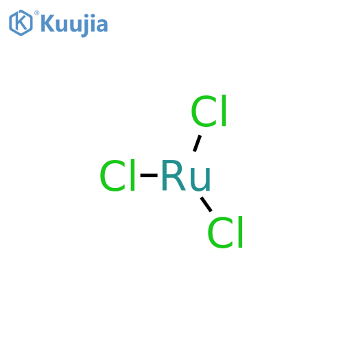 Ruthenium(III) chloride structure