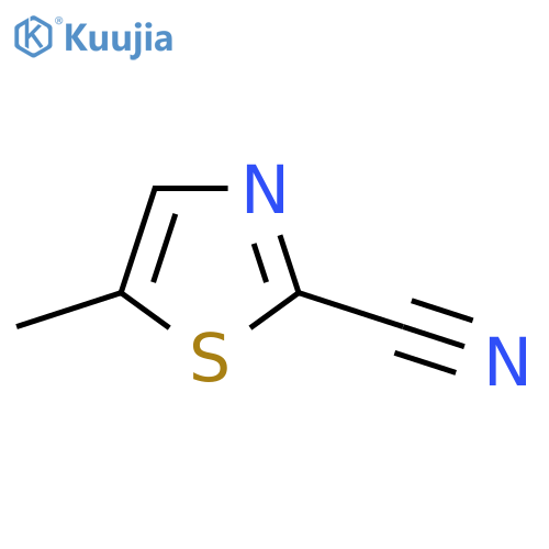 5-methyl-1,3-thiazole-2-carbonitrile structure