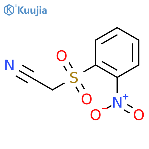 Acetonitrile, [(2-nitrophenyl)sulfonyl]- structure