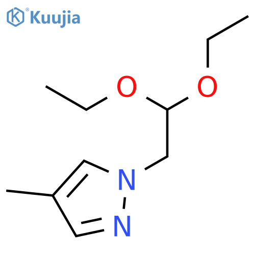 1-(2,2-Diethoxyethyl)-4-methyl-1H-pyrazole structure