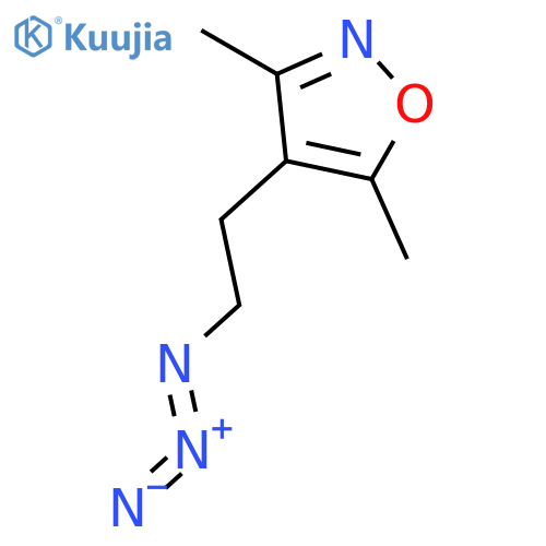 4-(2-Azidoethyl)-3,5-dimethylisoxazole structure