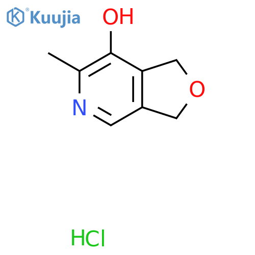 Pyridoxine Cyclic Ether Impurity Hydrochloride Salt structure