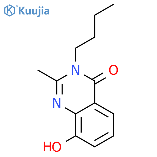 4(3H)-Quinazolinone,3-butyl-8-hydroxy-2-methyl- structure