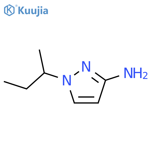 1-(butan-2-yl)-1H-pyrazol-3-amine structure