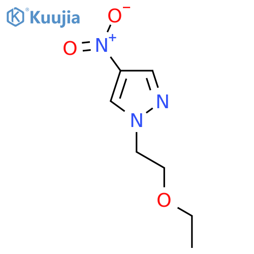 1-(2-Ethoxyethyl)-4-nitro-1H-pyrazole structure