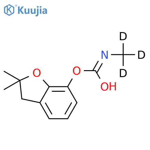 Carbofuran-d3 structure