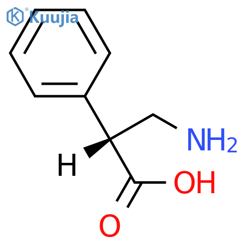 (R)-3-Amino-2-phenylpropanoic acid structure