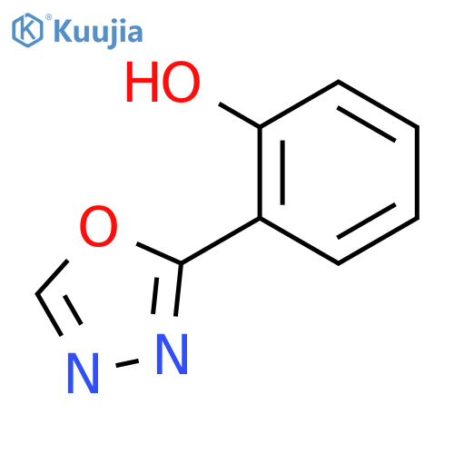 2-(1,3,4-Oxadiazol-2-yl)phenol structure