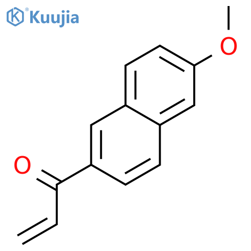 1-(6-methoxynaphthalen-2-yl)prop-2-en-1-one structure