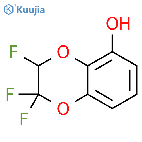 2,2,3-Trifluoro-2,3-dihydrobenzo[1,4]-dioxin-5-ol structure