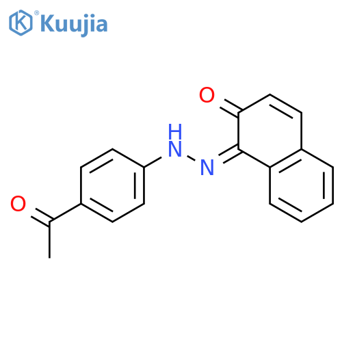 1,2-Naphthalenedione, 1-[(4-acetylphenyl)hydrazone], (Z)- structure