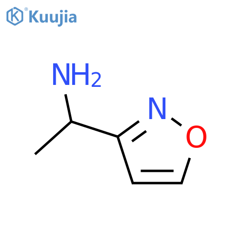 1-(1,2-oxazol-3-yl)ethan-1-amine structure