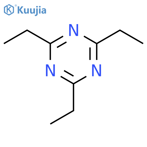 1,3,5-Triazine,2,4,6-triethyl- structure