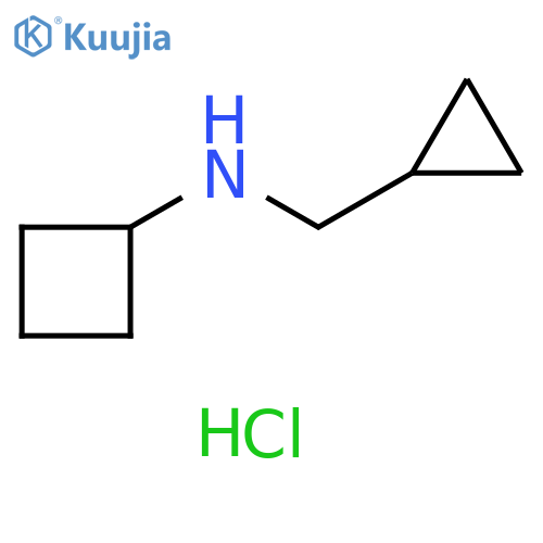N-(Cyclopropylmethyl)cyclobutanamine Hydrochloride structure