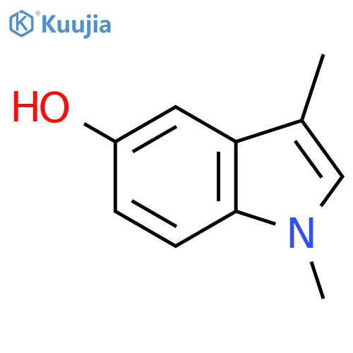 1,3-Dimethyl-1h-indol-5-ol structure