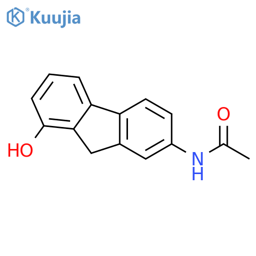 N-(8-Hydroxy-9H-fluoren-2-yl)-acetamide structure