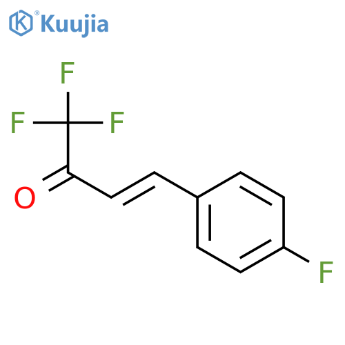 1,1,1-trifluoro-4-(4-fluorophenyl)but-3-en-2-one structure