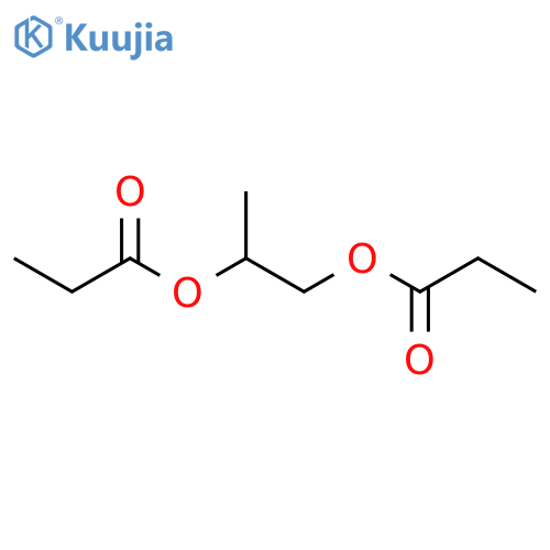 1,2-Propanediol,1,2-dipropanoate structure