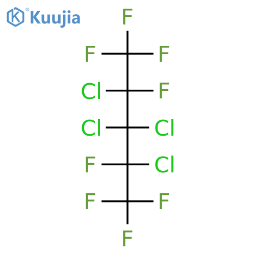 Pentane, 2,3,3,4-tetrachloro-1,1,1,2,4,5,5,5-octafluoro- structure