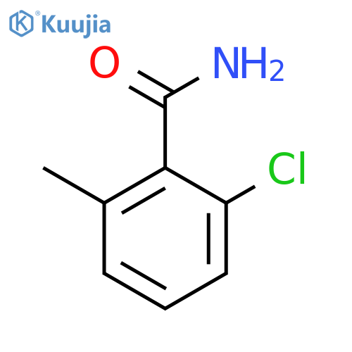2-Chloro-6-methylbenzamide structure