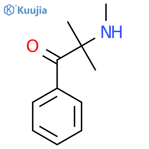 2-Methyl-2-(methylamino)-1-phenylpropan-1-one structure