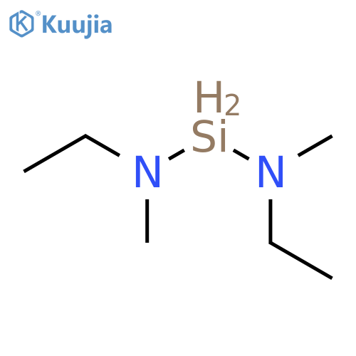 N-[ethyl(methyl)amino]silyl-N-methylethanamine structure
