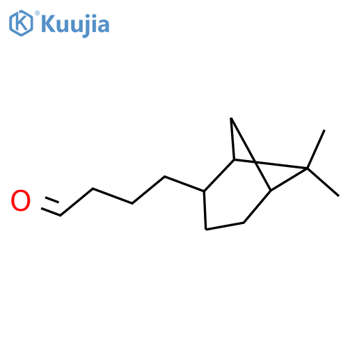4-{6,6-dimethylbicyclo3.1.1heptan-2-yl}butanal structure