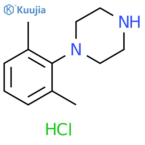 1-(2,6-dimethylphenyl)piperazine hydrochloride structure