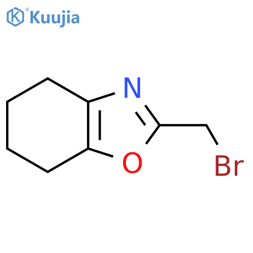 2-(Bromomethyl)-4,5,6,7-tetrahydro-1,3-benzoxazole structure