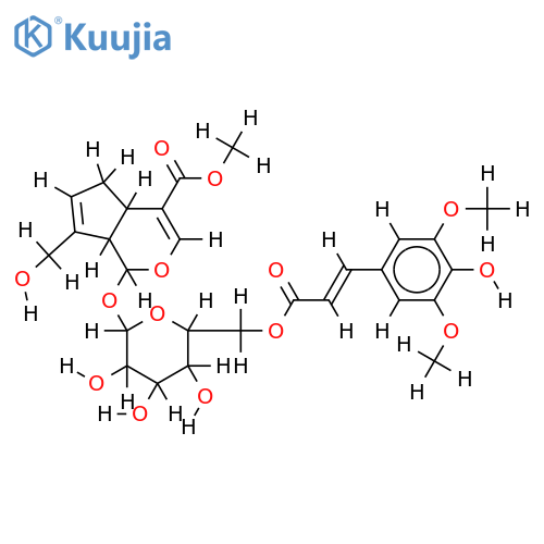 6'-O-sinapoylgeniposide structure